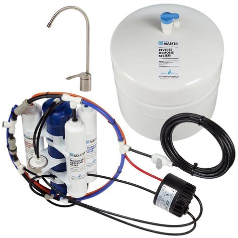 Home Master Artesian Full Contact with Permeate Pump Loaded Under Sink Reverse Osmosis… in 2020 ...