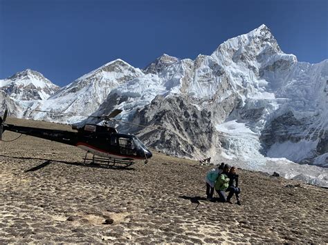 Everest Base Camp Helicopter Tour with Landing Flight Cost