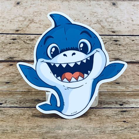 Baby Shark Printable Stickers