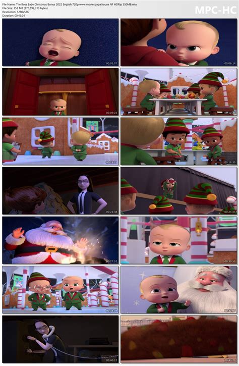 The Boss Baby Christmas Bonus 2022 English 720p NF HDRip MSub