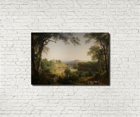 Pastoral Landscape, Asher Brown Durand Fine Art Print : Sunday Morning ...