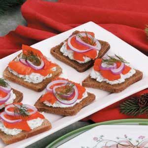 Smoked Salmon Canapes Recipe | Taste of Home