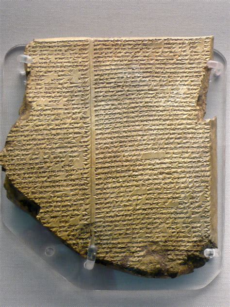 ANCIENT ART — The most famous cuneiform tablet from Mesopotamia ...