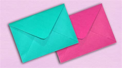 Paper Envelope Making Without Glue or Tape - DIY Easy [Origami Envelope]