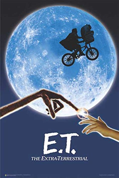 E.T. The Extra-Terrestrial Movie Poster - 24" x 36" - The Blacklight Zone