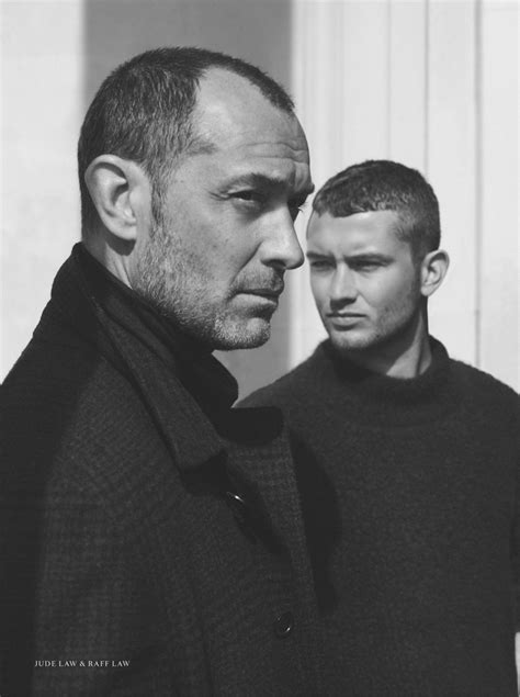 Jude Law Son Raff Brioni Campaign Fall 2022