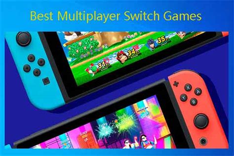 Best Multiplayer Switch Games & Best Two-Player Switch Games