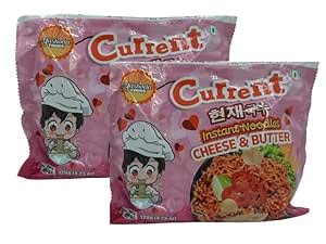 Current Noodles Cheese & Butter Instant Soup Noodles 120gm (Pack of 2) (imported) : Amazon.in ...