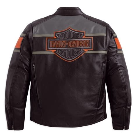 Men's Rumble Harley Davidson Motorcycle Leather Jacket - Jackleathers