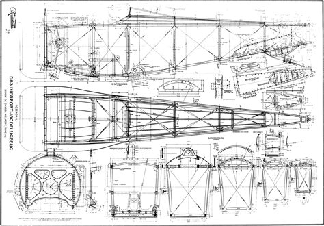 Nieuport 17 Drawings