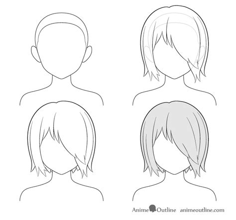 How To Draw Hair Easy Bun - Howto Techno