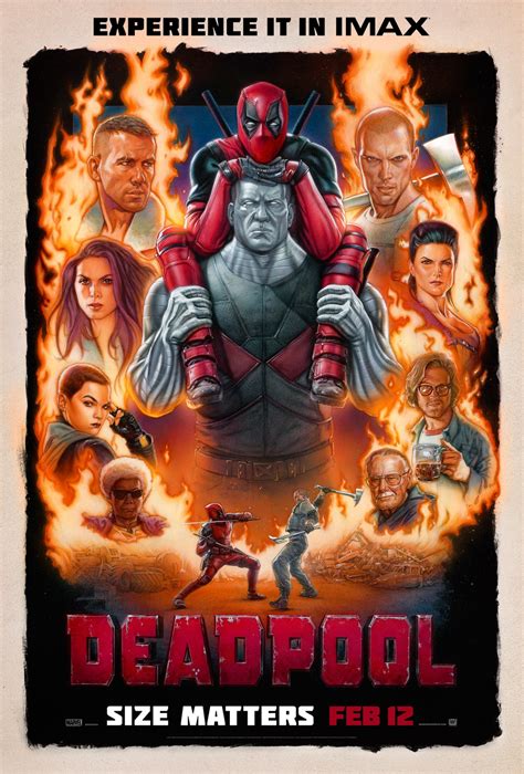 Deadpool new poster is cheeky retro B-movie goodness - SciFiNow