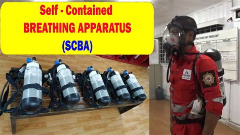 SCBA - Self Contained Breathing Apparatus - YouTube