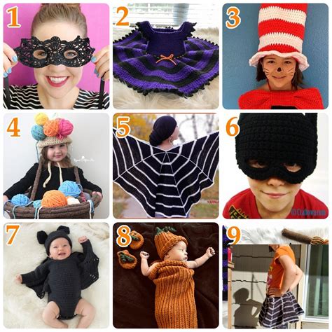 10 Free Halloween Costume Crochet Patterns – Crochet Link Blast ...