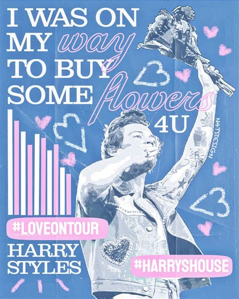 harry styles love on tour/ grapejucie harry's house poster | Harry styles poster, Scrapbook ...