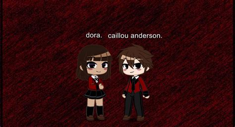 Dora Marquez And Caillou Anderson In Kakegurui : r/GoAnimate