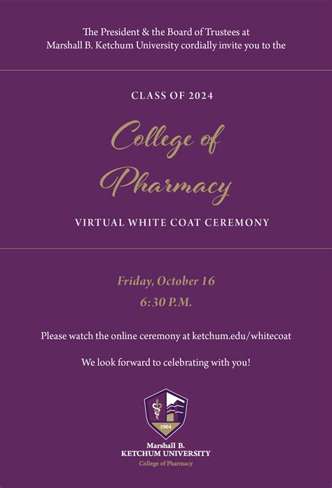 White Coat Ceremony Information | Marshall B. Ketchum University