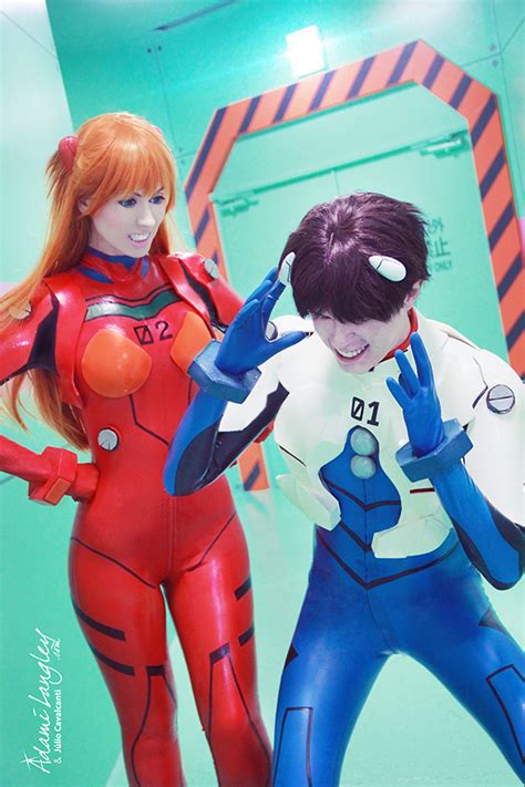 Asuka e Shinji Cosplay by adami-langley on DeviantArt