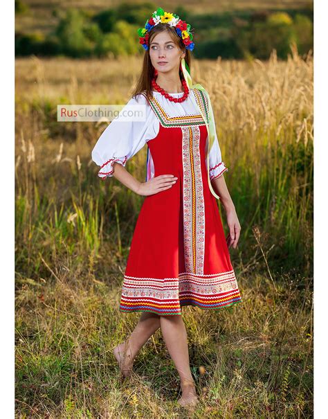 Russian fancy dress ''Tatyana'' - folk clothing | RusClothing.com