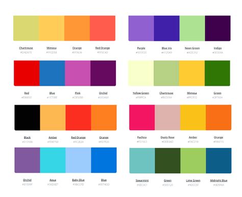 Color Combinations Guide: The Ultimate Cheat Sheet (2024) | Good color ...