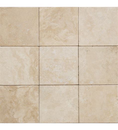 4x4 Ivory Honed Filled Travertine Tile (3/8) | FBR Marble | PAVERS – POOL COPINGS – WALL PANELS