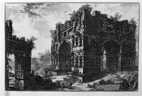 Commonly called the Temple of Janus - Giovanni Battista Piranesi ...