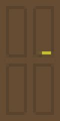 Dark Oak Door Minecraft Banner