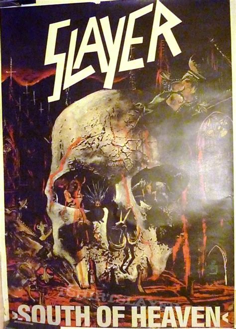 slayer poster south of heaven | TShirtSlayer TShirt and BattleJacket ...