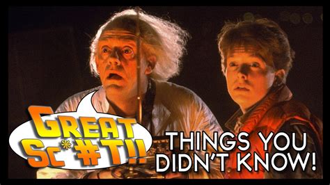 Things About the 'Back to the Future' Film Series That You May Not Have Known