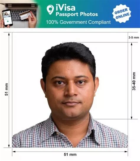 Indian Passport Size Photo Dimensions In Inches