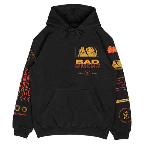 Bad Omens Sharingan Hoodie