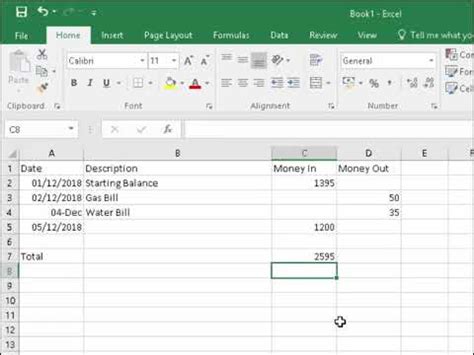 Out Of This World Income Outcome Spreadsheet Tracking List Excel Template Tutorial