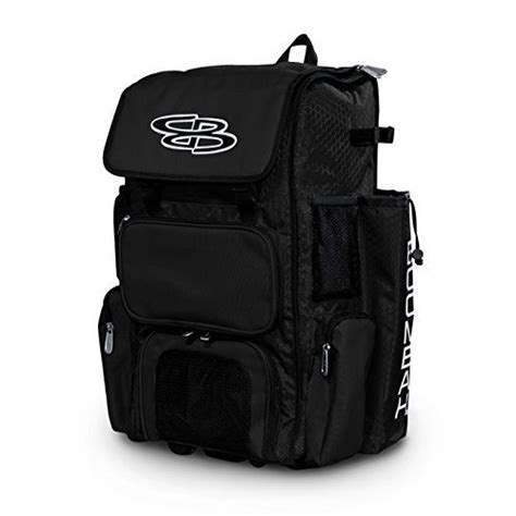 Boombah Rolling Superpack Baseball/Softball Gear Bag - 23-1/2" x 13-1/2 ...