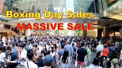 Boxing Day Sales | MASSIVE SALE | Sydney Australia - YouTube