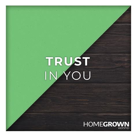 Trust In You • Homegrown Worship