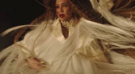 Beyonce's Dresses in 'Spirit' Music Video for 'The Lion King'