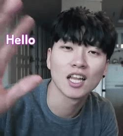 Waving Hello Korean Idol GIF | GIFDB.com