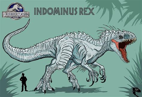 Jurassic World - Indominus Rex by WretchedSpawn2012 on DeviantArt ...