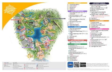 Universal Orlando Maps including theme parks and resort maps