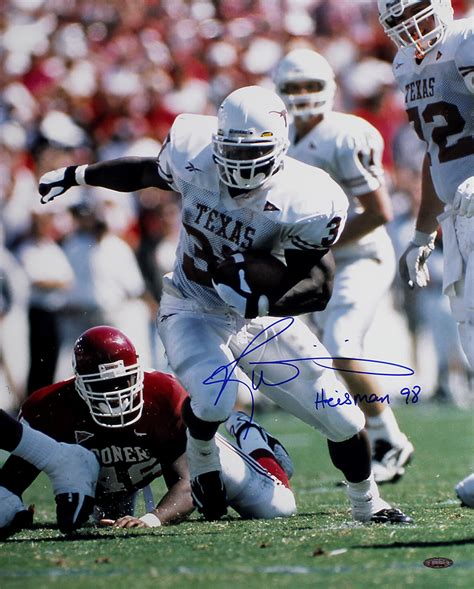 Ricky Williams Autographed UT Texas Longhorns 16x20 Photo Inscribed Heisman 98