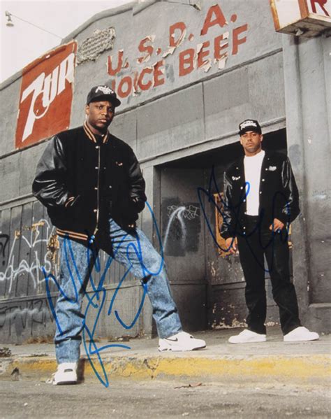 DJ Yella & MC Ren Signed "Straight Outta Compton" 11x14 Photo ...