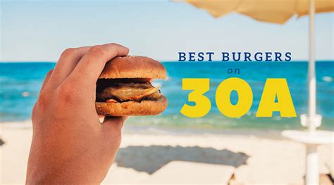 Best Burgers on 30A - Ocean Reef Resorts