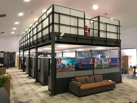 Warehouse Mezzanine Modular Office Design Previous Next American Mezzanine Fabrication ...