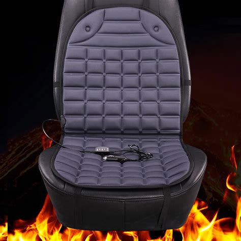 Aliexpress.com : Buy 12v grey electric heated Car seat covers, universal winter car seat cushion ...