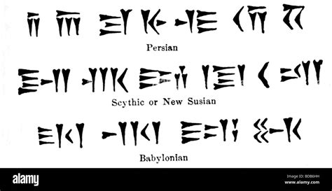 Persian Cuneiform Alphabet