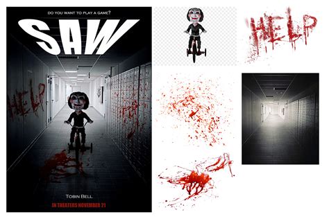 SAW ( Movie Poster) :: Behance