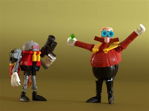 Eggman, eggrobo, and the coveted green emerald! - The Brothers Brick ...