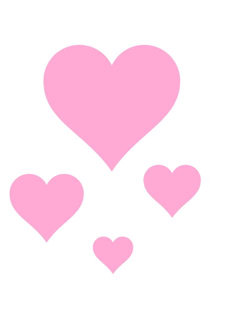 Pink Hearts Clip Art at Clker.com - vector clip art online, royalty free & public domain