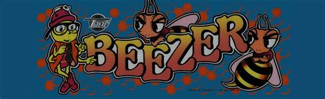 Beezer Arcade Marquee - 26" x 8" - Arcade Marquee Dot Com