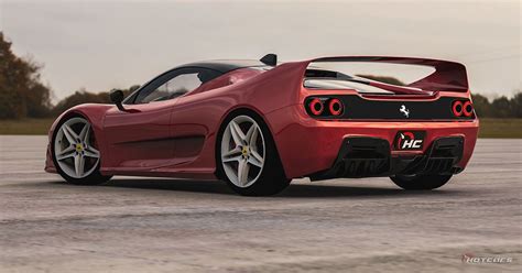 Stunning 2024 Ferrari F50 Render Visualizes The Next Era Of V12-Powered Supercars